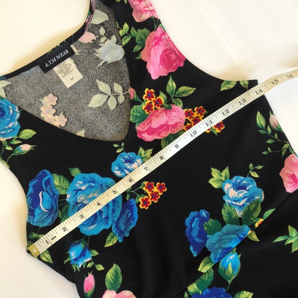 High Low Floral Dress - Picture 4 of 6